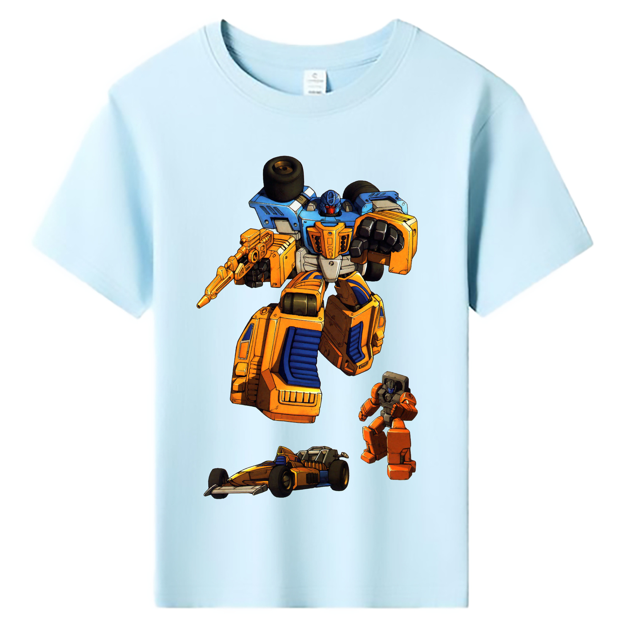 （画像用）  綿100％キッズTシャツ（フロントプリント）